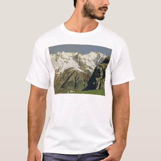 Mont Blanc-Berge, 1897 T-Shirt (Vorderseite)