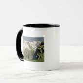 Mont Blanc-Berge, 1897 Tasse (Vorderseite Links)