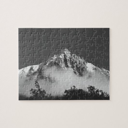 Mont Blanc-Berge (Alpen) Chamonix, Frankreich Puzzle (Horizontal)