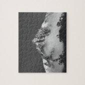 Mont Blanc-Berge (Alpen) Chamonix, Frankreich Puzzle (Vertikal)