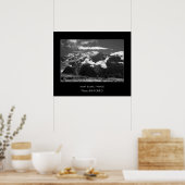 MONT BLANC, CHAMONIX, FRANKREICH POSTER (Küche)