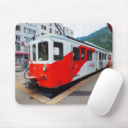 Mont Blanc Express Train Mousepad (Mit Mouse)
