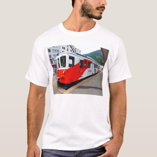 Mont Blanc Express Train T-Shirt (Vorderseite)