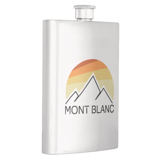 Mont Blanc France Retro Flachmann (Rechts)