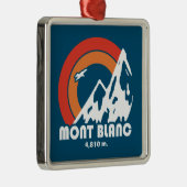 Mont Blanc France Sun Eagle Ornament Aus Metall (Rechts)