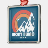 Mont Blanc France Sun Eagle Ornament Aus Metall (Links)