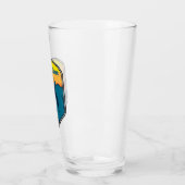 Mont Blanc France Sunrise Glas (Links)