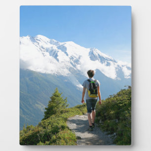 Mont Blanc Frankreich Fotoplatte