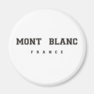 Mont Blanc Frankreich Magnet
