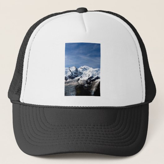 Mont Blanc Frankreich Truckerkappe (Vorderseite)