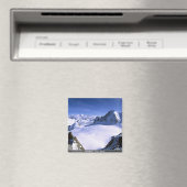 Mont Blanc, Frankreich Winter Magnet (In Situ (Geschirrspüler))