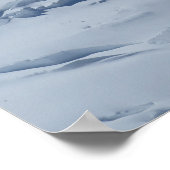 Mont Blanc, Französische Alpen Poster (Ecke)