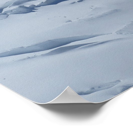 Mont Blanc, Französische Alpen Poster (Ecke)