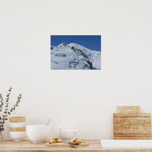 Mont Blanc, Französische Alpen Poster (Küche)