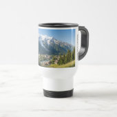 Mont Blanc French Alps Chamonix Custom Reisebecher (VorderseiteRechts)