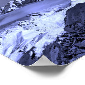 Mont Blanc Les Arcs Französische Alpen Frankreich Poster (Ecke)