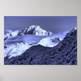 Mont Blanc Les Arcs Französische Alpen Frankreich Poster