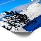 Mont Blanc Les Arcs Französische Alpen Frankreich Poster (Ecke)