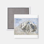 Mont Blanc Magnet (Vorderseite/Rückseite)