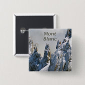 Mont Blanc Monte Bianco Button (Vorne & Hinten)