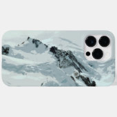 Mont Blanc Mountain Peak, Frankreich Case-Mate iPhone Hülle (Rückseite (Horizontal))