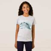 Mont Blanc Mountain Peak, Frankreich T-Shirt (Vorne ganz)