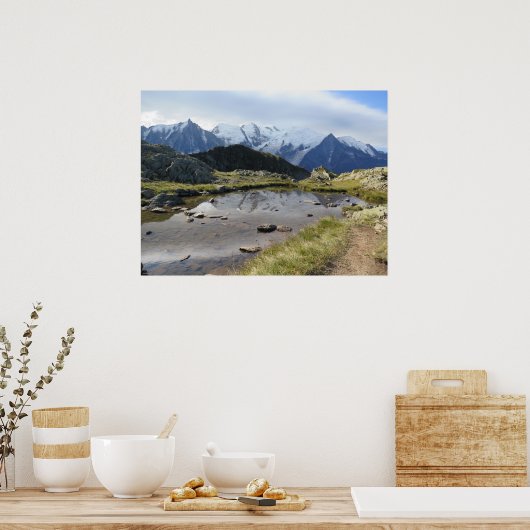 Mont Blanc Poster (Küche)