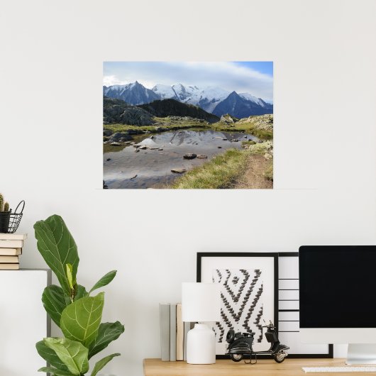 Mont Blanc Poster (Heimbüro)