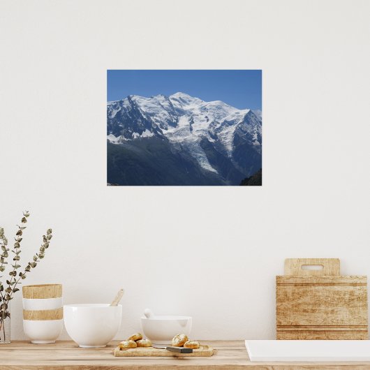 Mont Blanc Poster (Küche)