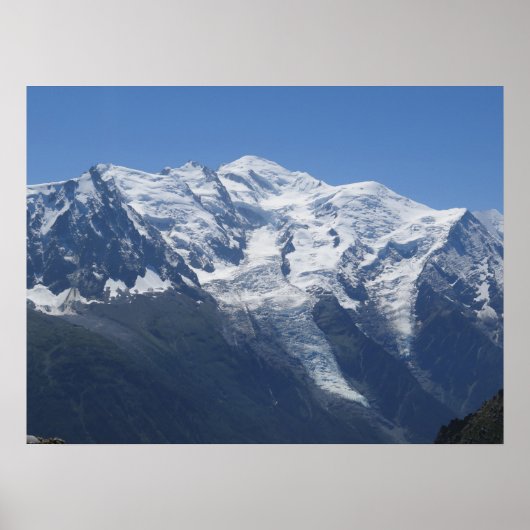 Mont Blanc Poster (Vorne)