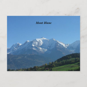 Mont Blanc - Postkarte