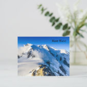 Mont Blanc Postkarte (Stehend Vorderseite)
