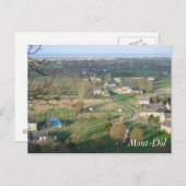 Mont-Dol Postkarte (Vorne/Hinten)