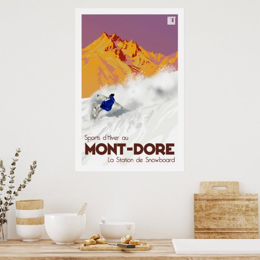 Mont Dore Poster (Küche)