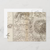 Mont Gibel, Ätna Postkarte (Vorne/Hinten)