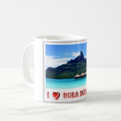 Mont Otemanu - Bora Bora - Französisch-Polynesien  Kaffeetasse (Vorderseite Links)