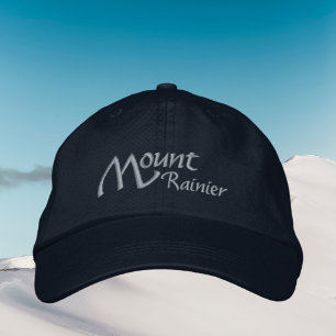 Mont Rainier Washington bestickter Hut
