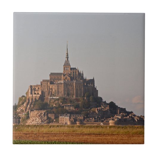 Mont Saint-Michel 3 Fliese (Vorderseite)