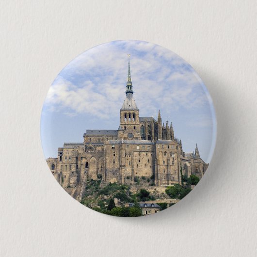 Mont Saint-Michel Button (Vorderseite)