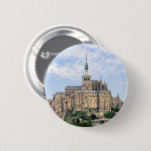 Mont Saint-Michel Button (Vorne & Hinten)