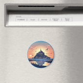Mont Saint-Michel France Normandy Magnet (In Situ (Geschirrspüler))