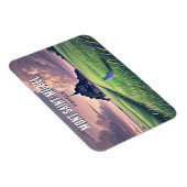 Mont Saint-Michel France Travel Cat Magnet (Rechte Seite)