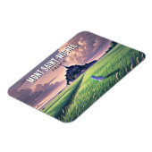Mont Saint-Michel France Travel Cat Magnet (Linke Seite)