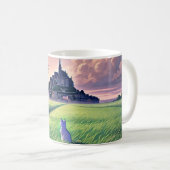 Mont Saint-Michel France Travel Kaffeetasse (VorderseiteRechts)