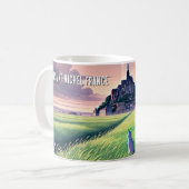 Mont Saint-Michel France Travel Kaffeetasse (Vorderseite Links)
