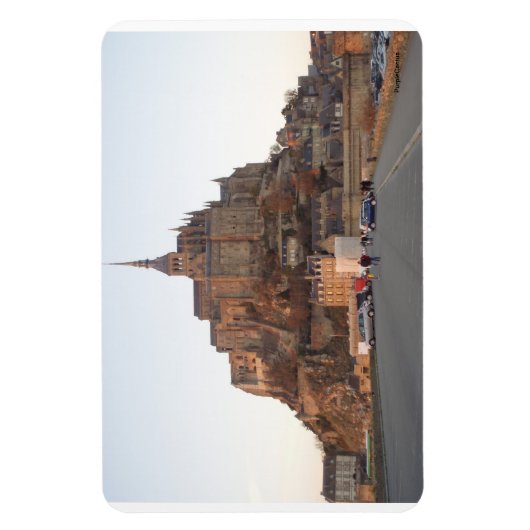 Mont Saint-Michel, Frankreich Magnet (Vertikal)