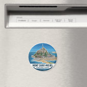 Mont Saint-Michel Frankreich Magnet (In Situ (Geschirrspüler))