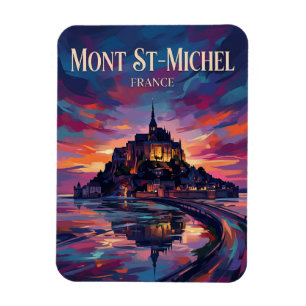 Mont Saint-Michel Frankreich Magnet