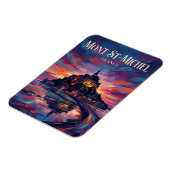 Mont Saint-Michel Frankreich Magnet (Linke Seite)