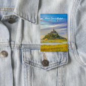 Mont-Saint-Michel, Frankreich - Mittelalterliche A Button (Insitu)